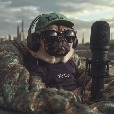 Stylish Pug Podcast Host