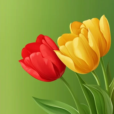 Colorful Tulips