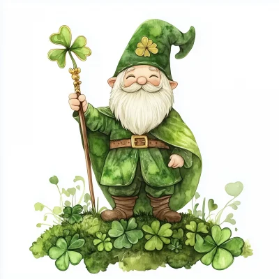 St. Patrick’s Wizard Gnome