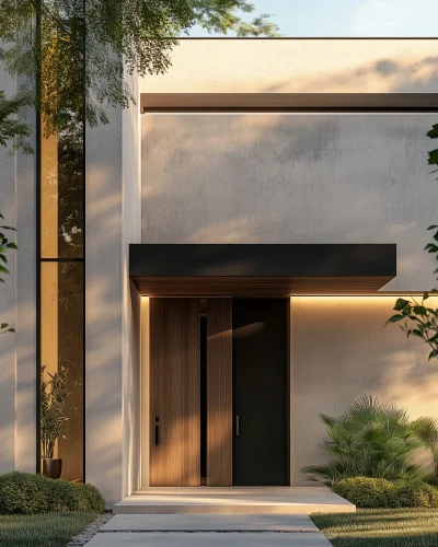 Minimalist House Facade