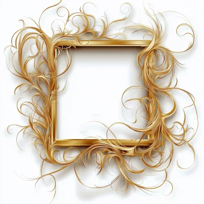 Stylized Golden Frame