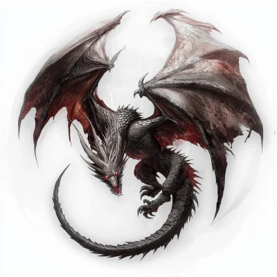 Demon Dragon Logo