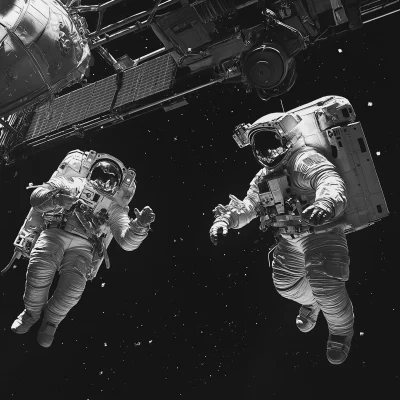 Astronauts in Space