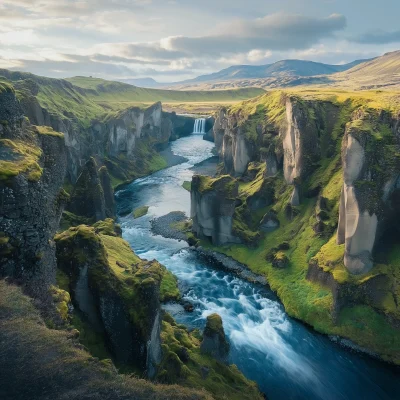 Beautiful Iceland Landscape