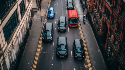 Taxis in Line