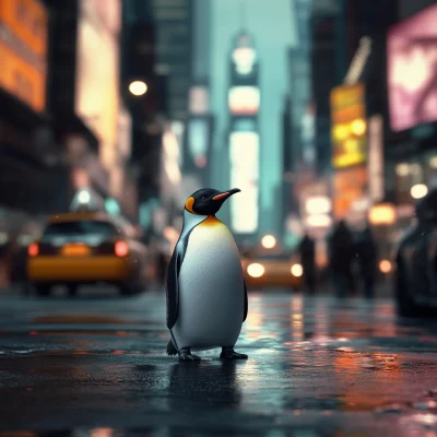 Penguin in the City