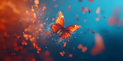 Flying Butterflies