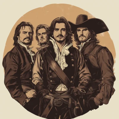 D’Artagnan and the Three Musketeers