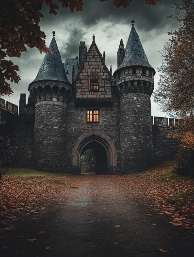 Gloomy Medieval Castle