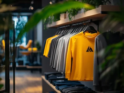 Trendy Gym Clothing Showroom