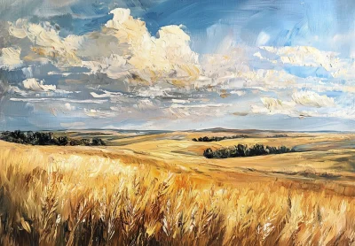 Beautiful Plains Landscape