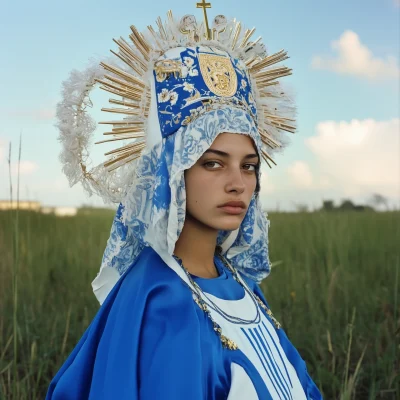 Virgen de Caacupé in the Field