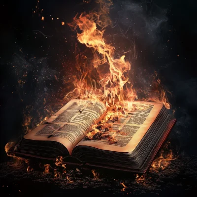 Burning Bible