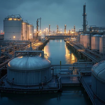 Tank Terminal in Rotterdam