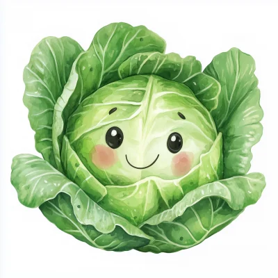 Cute Baby Cabbage