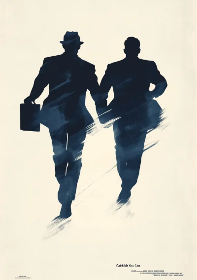 Catch Me If You Can Minimalist Poster