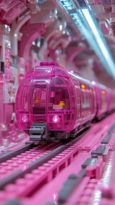 Futuristic Lego Subway