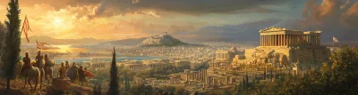 Epic View of Ancient Greece