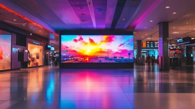 Airport Screen Display