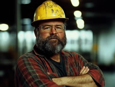 Construction Worker Portrait