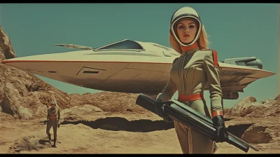 1968 Italian Fashion in Space