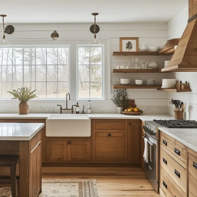 Cozy Farmhouse Kitchen