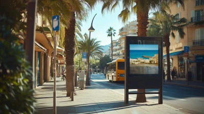 Bus Billboard in Cannes