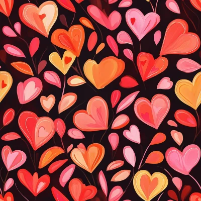 Valentine’s Day Gift Wrap Design