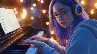 Cozy Piano Night