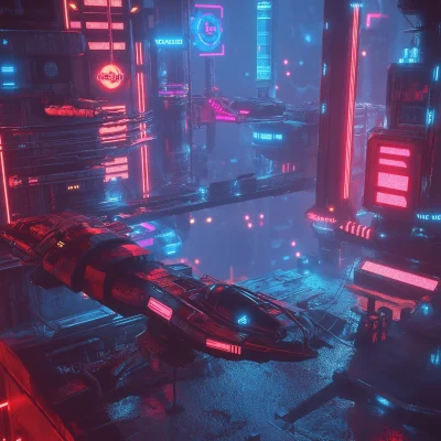 Cyberpunk Cityscape