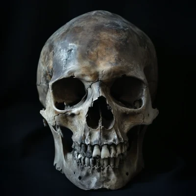 Decay of a Human Skull