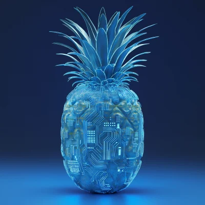 Cyberpunk Pineapple