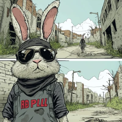 Urban Explorer Bunny