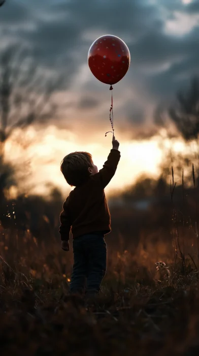 Boy with Balloon