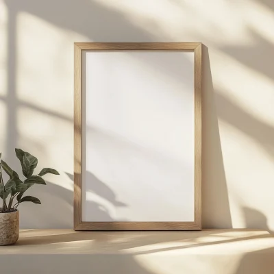 Minimalist Wooden Frame