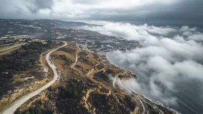 Aerial Military Ground View