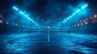 Night Tennis Court