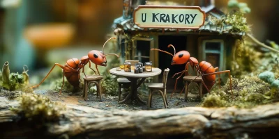 Ants at the Pub