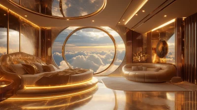 Luxurious Celestial Palace Bedroom