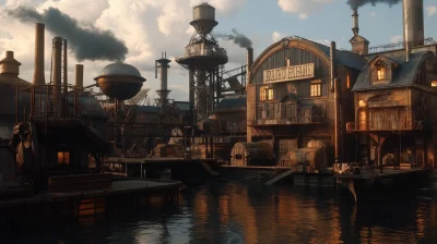 Steampunk Docks