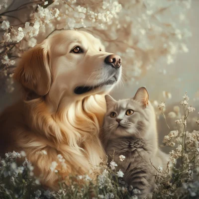 Dog and Cat Pair