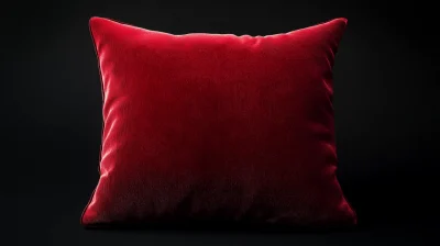 Red Velvet Cushion