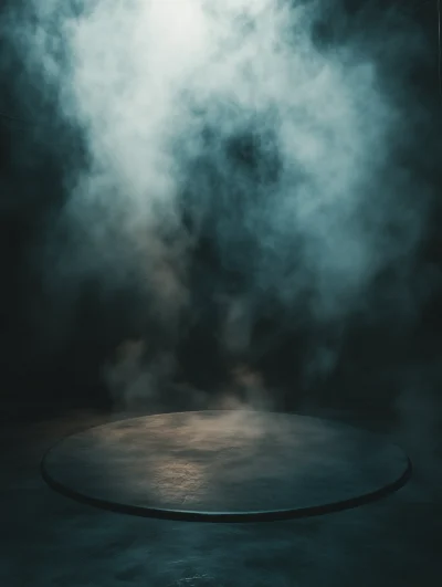 Wrestling Mat in Smoke