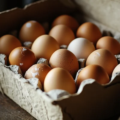 Box of Unusual Eggs