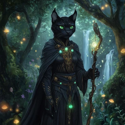 Mystical Tabaxi Druid