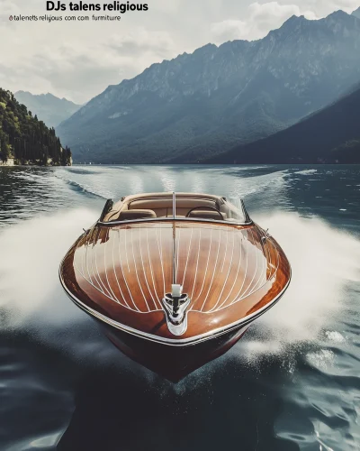 Elegant Speedboat Magazine Cover