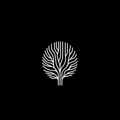 High Contrast Organic Logo