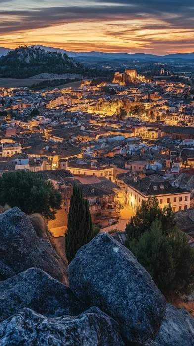 Aerial View of Jaén City