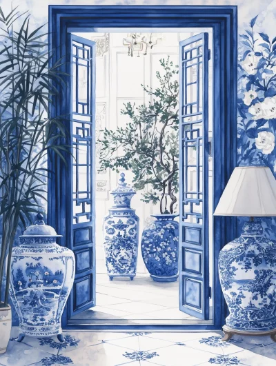 Blending Chinoiserie Aesthetics