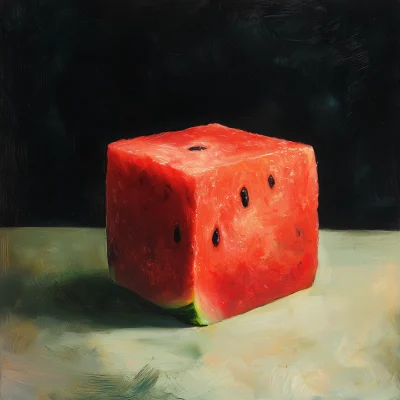 Cube of Watermelon